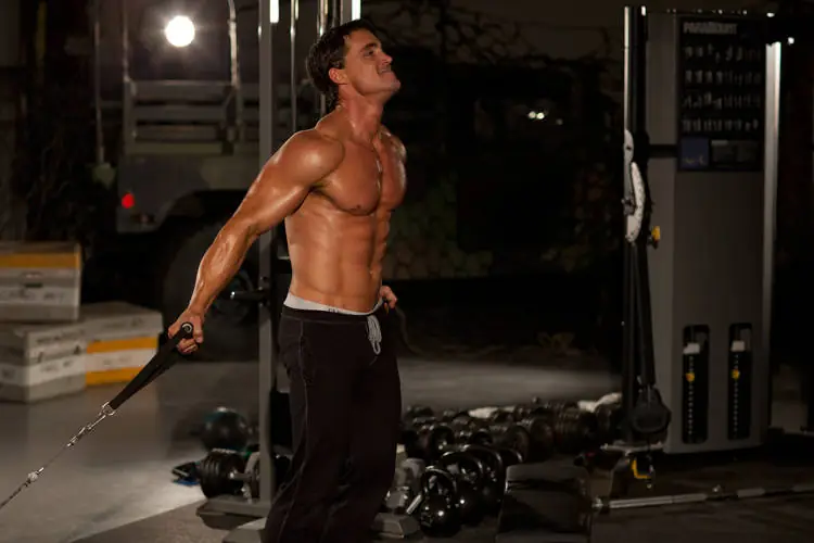 Bottom-Up Cable Chest Hug