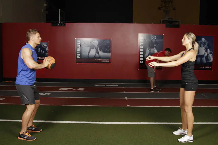 The Medicine Ball Bosom Blast
