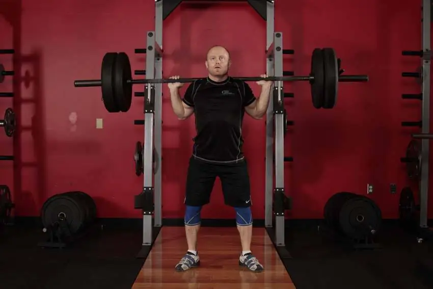 The Upright Throne — High-Bar Barbell Squat for Leg Royalty