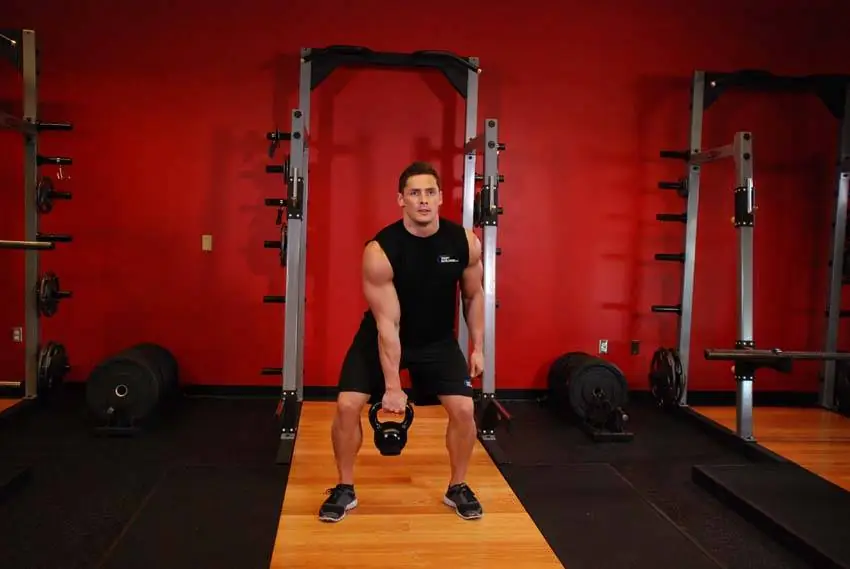 Double-Trouble Iron Ball — Unilateral Kettlebell Clean-to-Overhead