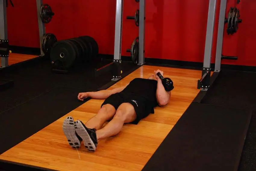 Grounded Iron Push — Solo Kettlebell Horizontal Press