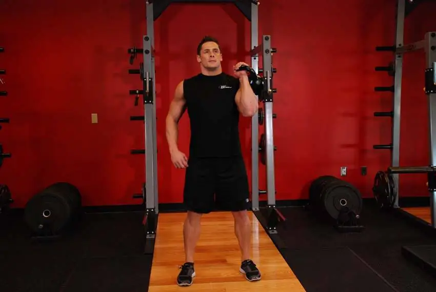 Sideways Sky Push — Unilateral Kettlebell Lateral Overhead Drive