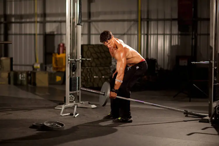 Landmine Leaning Pull — Unilateral Barbell Corner Row