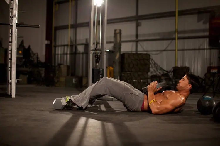 The Sit-Up with a Sky-Push Twist