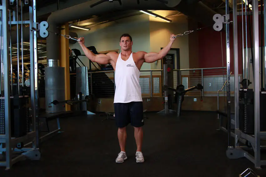 The Above-Head Cable Bicep Pull